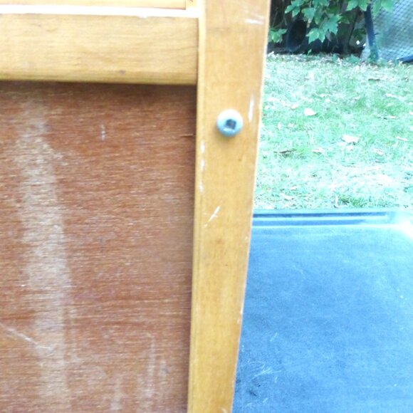 BS - 1970's Vintage DOLL CRIB Wood Doll Crib DOLL DISPLAY Pretend Play Toy Box - Picture 7 of 8